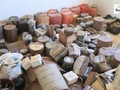Kho vũ khí quân cảnh Nga mới phát hiện được ở khu vực Rastan phía bắc tỉnh Homs. Anhe video Rusvesna