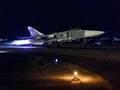 Máy bay ném bom Su-24 Nga xuất kích tấn công lực lượng Hồi giáo cực đoan ở Daraa. Ảnh minh họa Masdar News
