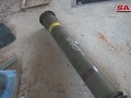 Vũ khí chống tăng được sản xuất ở phương Tây bị thu giữ ở ngoài ô Daraa. Ảnh minh họa video SANA
