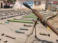 Quân đội Syria phát hiện kho vũ khí của IS ở Deir Ezzor. Ảnh SANA