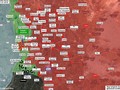 Các mũi tiến công của quân đội Syria và IS trên chiến trường tỉnh Al-Quneitra. Ảnh South Front