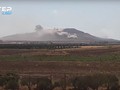 Quân đội Syria bắn phá chiến tuyến của IS ở Daraa. Ảnh vieo
