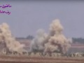 Lực lượng pháo binh tên lửa Syria pháo kích dữ dội chiến tuyến của lực lượng nổ dậy. Ảnh minh họa