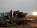 Quân đội Syria đánh trả cuộc tấn công của HTS ở Idlib. Ảnh minh họa Masdar News