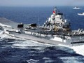 Máy bay cất cánh trên tàu sân bay Liêu Ninh, Trung Quốc. Ảnh minh họa TopWar.