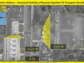 Bức ảnh vệ tinh ISI ghi lại cảnh các máy bay quân sự Nga trên căn cứ Hmeimim,Latakia