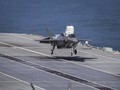 Máy bay tiêm kích tàng hình F-35B trên tàu sân bay Anh Queen Elizabeth. Ảnh Royal  Navy