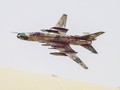 Máy bay chiến đấu Su-22M của không quân Syria trên chiến trường Hama - Idlib. Ảnh minh họa: Masdar News.