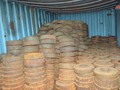 Kho mìn container của lực lượng khủng bố Hay'at Tahrir Al-Sham ở Quneitra. Ảnh: SANA.