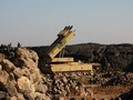 Hệ thống tên lửa mặt đất Golan - 1000 trên chiến trường Al-Safa. Sweida. Ảnh minh họa Rusian Gazeta