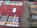 Kho vũ khí mới phát hiện tại thành phố Daraa. Ảnh minh họa video SANA