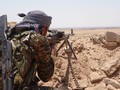 Chiến binh người Kurd chiến đấu trên chiến trường Deir Ezzor. Ảnh minh họa: South Front.