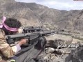 Chiến binh xạ thủ bắn tỉa Houthi săn đuổi binh sĩ Ả rập Xê-út và lực lượng Yemen ủng hộ tổng thống Hadi. Ảnh: South Front.