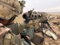 Lính Mỹ sử dụng súng bắn tỉa M110 SASS trên chiến trường Trung Đông (Iraq - Syria).
