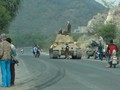 Xe tăng T-35-85 của quân đội Yemen trên Thị trấn Damt, tỉnh Dhale. Ảnh minh họa: South Front.