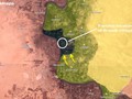 Cuộc tấn công của lực lượng SDF vào khu vực cuối cùng của IS trên bờ đông Euphrates. Bản đồ: Masdar News.