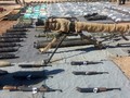 Quân dội Syria thu giữ vũ khí của lực lượng Hồi giáo cực đoan ở Damascus, Quneitra. Ảnh SANA.