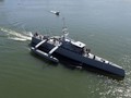 Robot chống ngầm "Sea Hunter" ra khơi thử nghiệm. Ảnh minh họa The National Interest