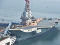 Tàu sân bay Trung Quốc Type 001 đang trong công đoạn hoàn thiện cuối cùng. Ảnh: The National Interest.