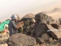 Chiến binh Houthi chiến đấu trên chiến trường biên giới Yemen - Ả rập Xê út