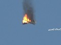 Lực lượng phòng không Houthi sử dụng tên lửa bắn hạ UAV Wingloong của Liên minh vùng Vịnh. Ảnh Masdar News