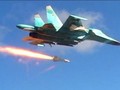 Máy bay ném bom Su-34 không kích trên chiến trường Syria, ảnh minh họa Masdar News