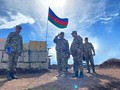 Bộ trưởng Quốc phòng Azerbaijan Zakir Hasanov trên khu vực Karvachar, kiểm tra các đơn vị quân đội Azerbaijan. Ảnh MoD Azerbaijan