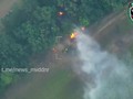 Pháo binh Nga phá hủy một lựu pháo M777 quân đội Ukraine. Video truyền thông Donetsk.