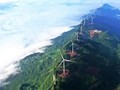 Trang trại điện gió ở Trùng Khánh, tây nam Trung Quốc, ngày 28/6/2022. Ảnh CNBC