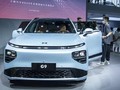 Xpeng giới thiệu chiếc SUV G9 sắp ra mắt tại triển lãm ô tô Thành Đô tháng 8/2022. Ảnh CNBC