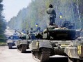Xe tăng T-72 quân đội Ukraine nhận được từ các nước Đông Âu. Ảnh Military Ukraine.