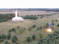 Lực lượng pháo binh - tên lửa Nga phóng tên lửa Iskander - K trên chiến trường Donetsk. Ảnh Video Bộ Quốc phòng Nga.
