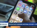 TikTok đối mặt với những quan ngại về an ninh quốc gia Mỹ. Ảnh CBS