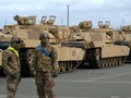 Xe tăng M1 Abrams của Quân đội Mỹ trong cuộc diễn tập ở Bremerhaven, Đức, năm 2020. Ảnh Patrik Stollarz / AFP
