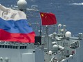 "Tương tác Hải quân-2022" Nga- Trung Quốc trên biển Hoa Đông. Ảnh TV Zvezda