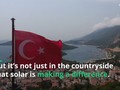 Thành phố Antalya Thổ Nhĩ Kỳ chuyển đổi nguồn cung cấp năng lượng. Ảnh Video Euro News Green. 