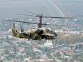 Trực thăng tấn công Ka-52 chiến đấu trên chiến trường Ukraine. Ảnh RG