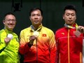 Vận động viên bắn súng Hoàng Xuân Vinh giành huy chương vàng trong trận chung kết môn bắn súng hơi nam Olympics Rio năm 2016