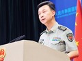Thượng tá Ngô Khiêm, phát ngôn viên Bộ Quốc phòng Trung Quốc. Ảnh: mod.gov.cn