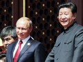 Tổng thống Nga Vladimir Putin và Chủ tịch Trung Quốc Tập Cận Bình. 