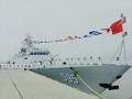 Tàu hộ vệ hạng nhẹ Triều Châu số hiệu 595 Type 056A, Hạm đội Nam Hải, Hải quân Trung Quốc (ảnh tư liệu)
