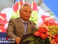 Ngô Sĩ Tồn, Viện trưởng Viện nghiên cứu Biển Đông Trung Quốc phát biểu tại Diễn đàn Hương Sơn. Ảnh: Cri Online/Chinadaily.