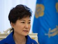 Tổng thống Hàn Quốc Park Geun-hye. Ảnh: Bloomberg
