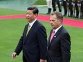 Chủ tịch Trung Quốc Tập Cận Bình và Tổng thống Phần Lan Sauli Niinisto. Ảnh: gbtimes