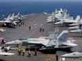 Tàu sân bay động cơ hạt nhân Carl Vinson, Hạm đội 3, Hải quân Mỹ. Ảnh: Reuters
