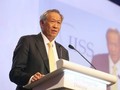 Bộ trưởng Quốc phòng Singapore Ng Eng Hen tại Đối thoại Shangri-La 2017. Ảnh: Today Online