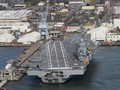 Tàu sân bay động cơ hạt nhân thế hệ mới USS Gerald Ford Mỹ. Ảnh: Sputnik