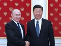 Tối ngày 3/7/2017, tại Điện Kremlin, Tổng thống Nga Vladimir Putin hội kiến với Chủ tịch Trung Quốc Tập Cận Bình. Ảnh: Tân Hoa xã.