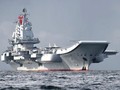 Ngày 7/7/2017, tàu sân bay Liêu Ninh, Hải quân Trung Quốc đến Hồng Kông. Ảnh: BBC.