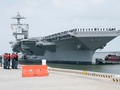 Tàu sân bay động cơ hạt nhân thế hệ mới USS Gerald Ford Mỹ. Ảnh: The Financial Express.